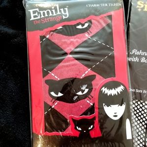 Emily the Strange Tights - Halloween Goth Vintage
